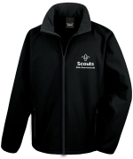 Scouts 26th Black Softshell